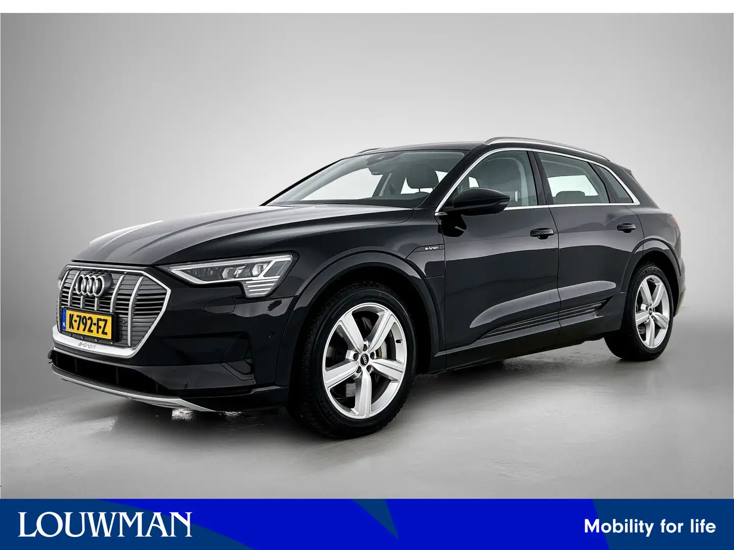 Audi e-tron 50 quattro Business edition 71 kWh | Origineel NL! Noir - 1
