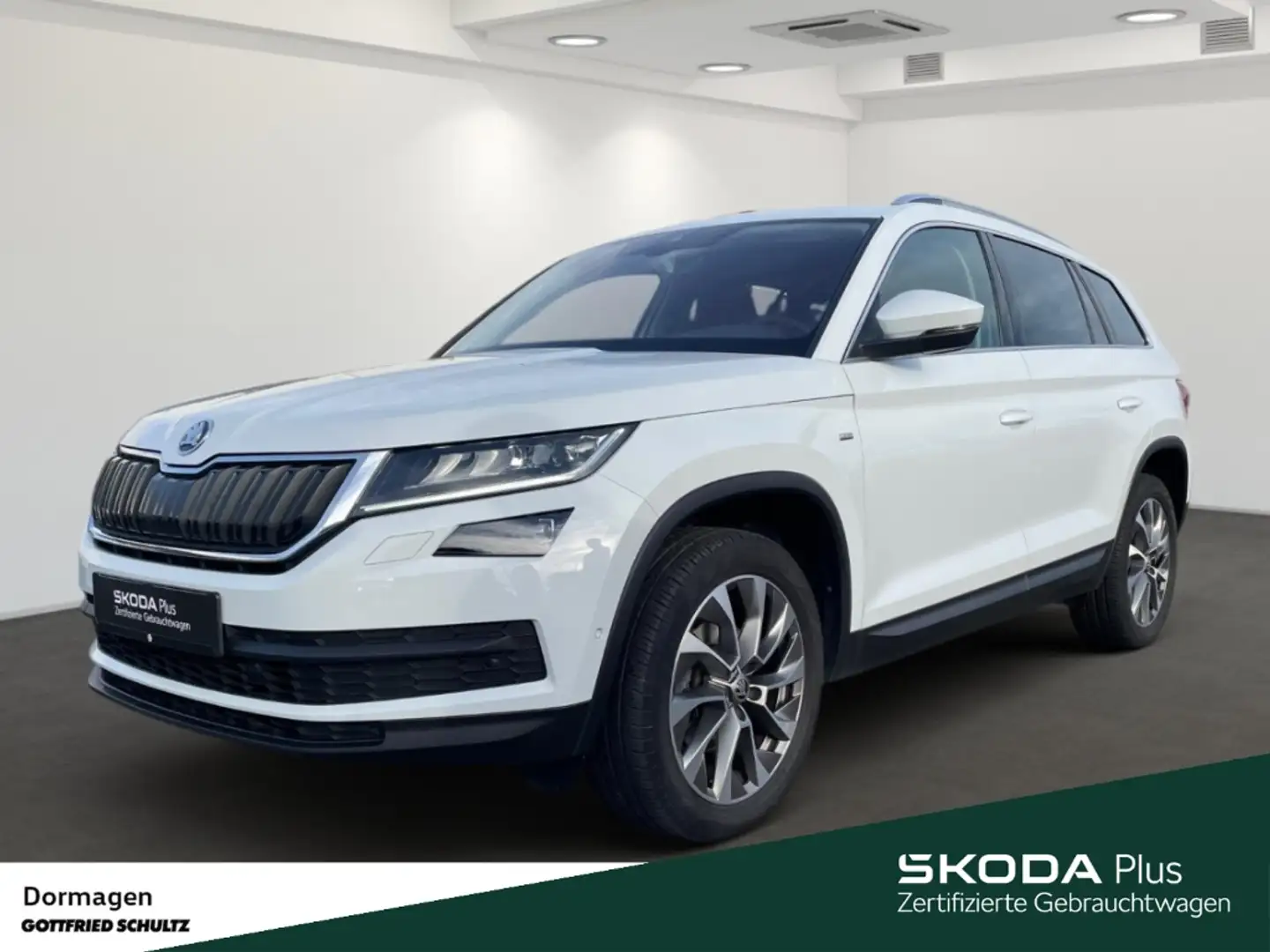 Skoda Kodiaq 1.5 TSI CLEVER DSG AHK NAVI KAMERA ACC Blanc - 1