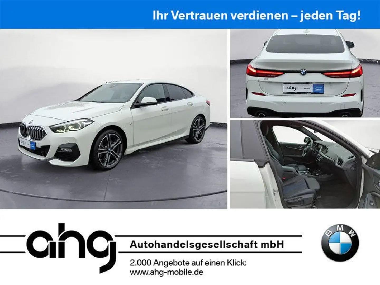 BMW Sonstige 220i Gran Coupe M Sport Komfortzugang Sportsitze Weiß - 1