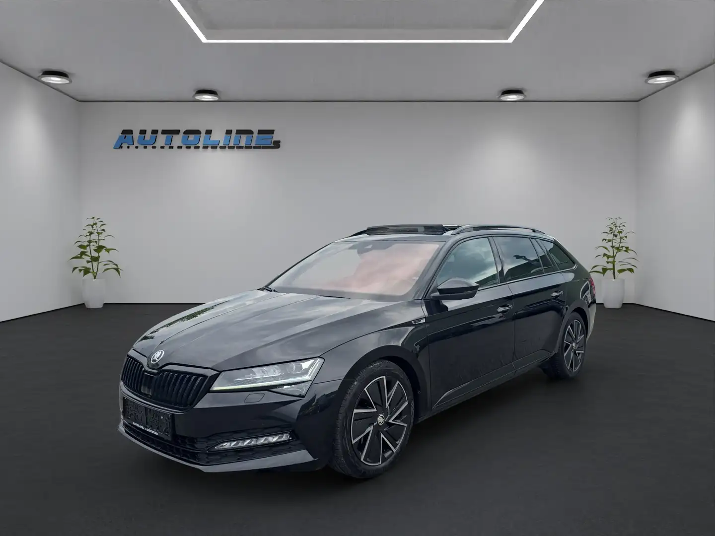 Skoda Superb Sportline 2.0 DSG *PANO* *LED* *MEMORY* *360* Zwart - 1