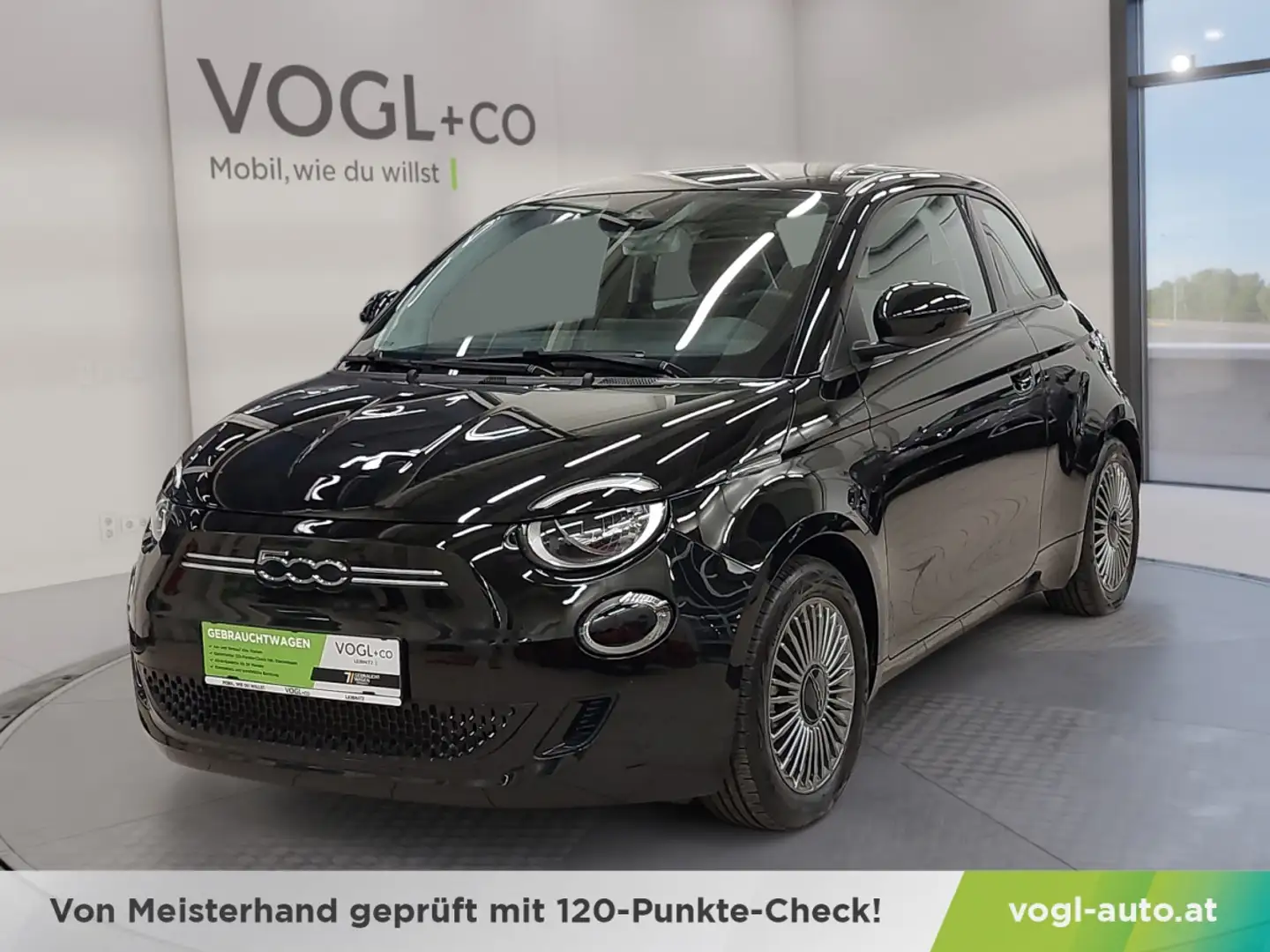 Fiat 500e Icon 42 kWh Schwarz - 1