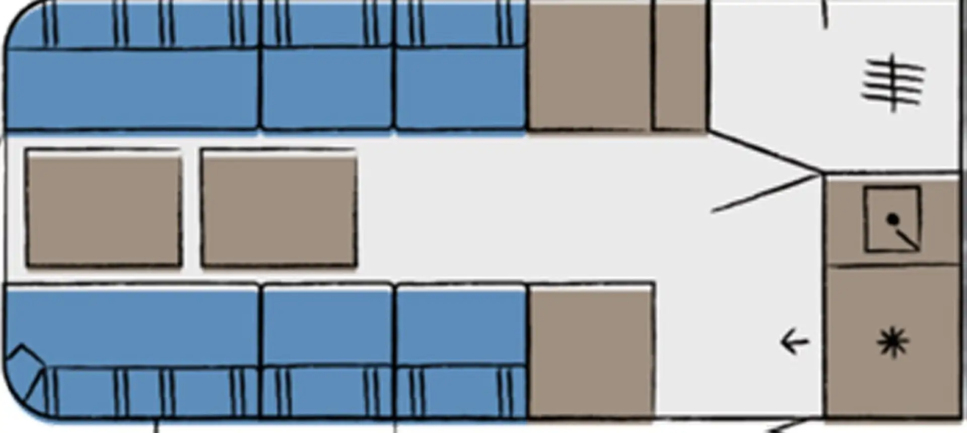 Hobby Beachy 450 Weiß - 2