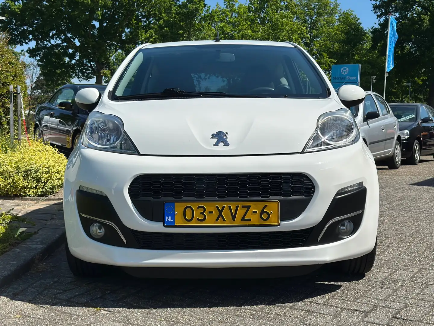 Peugeot 107 1.0 Active sport facelift airco led Blanco - 2