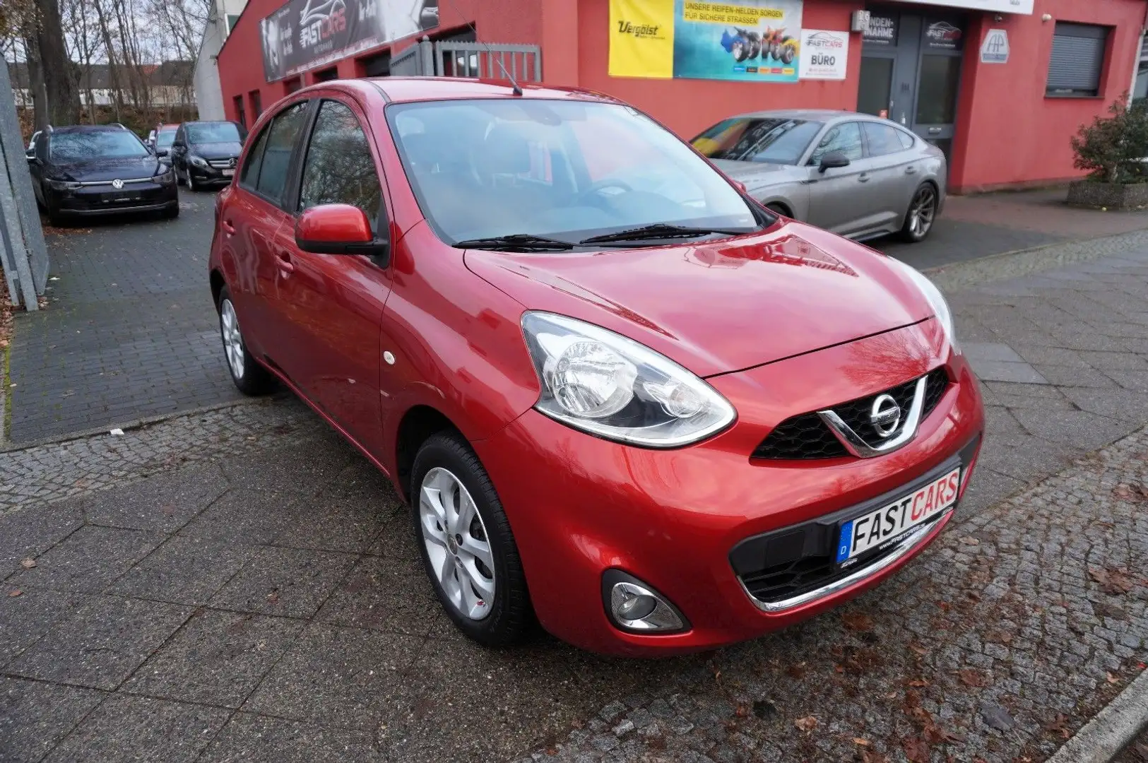 Nissan Micra Acenta Klima Tempomat SHZ 2.HD TOP Rosso - 2