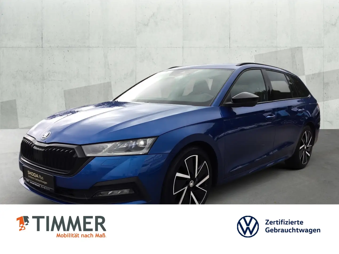Skoda Octavia Combi 2.0 TDI DSG SPORTPAKET *CANTON *MATRIX *STH Blu/Azzurro - 1
