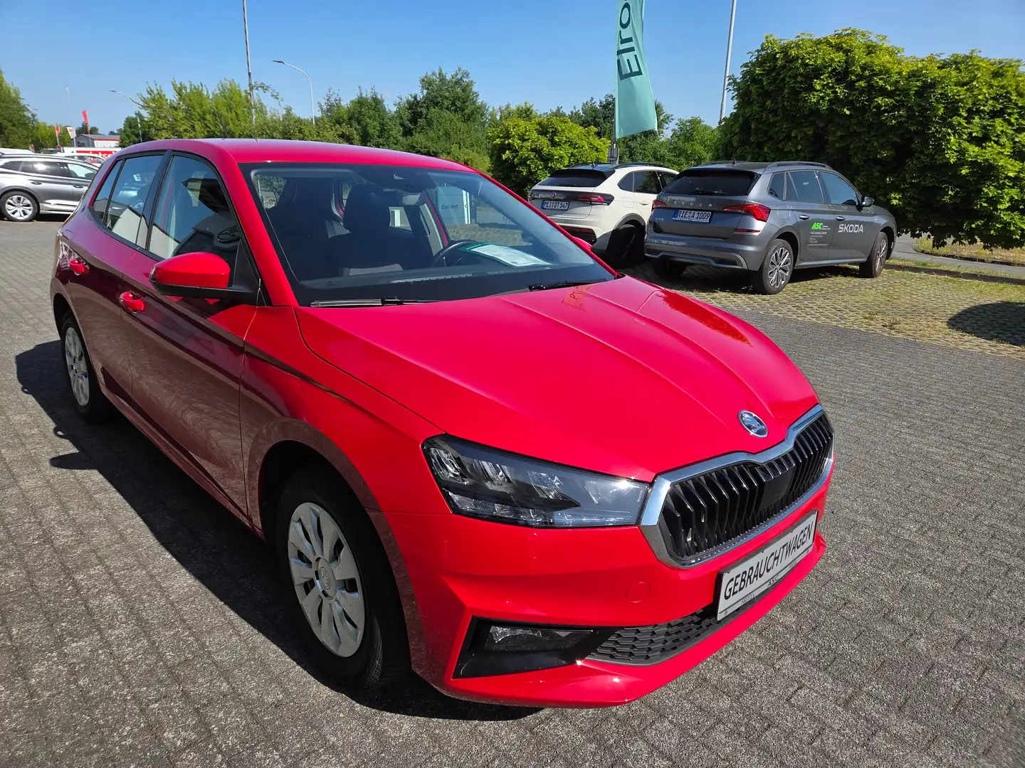Skoda Fabia Ambition 1.0 MPI 59 kW/PDC/MFL/Clima/SHZ/Bluetooth Rot - 1