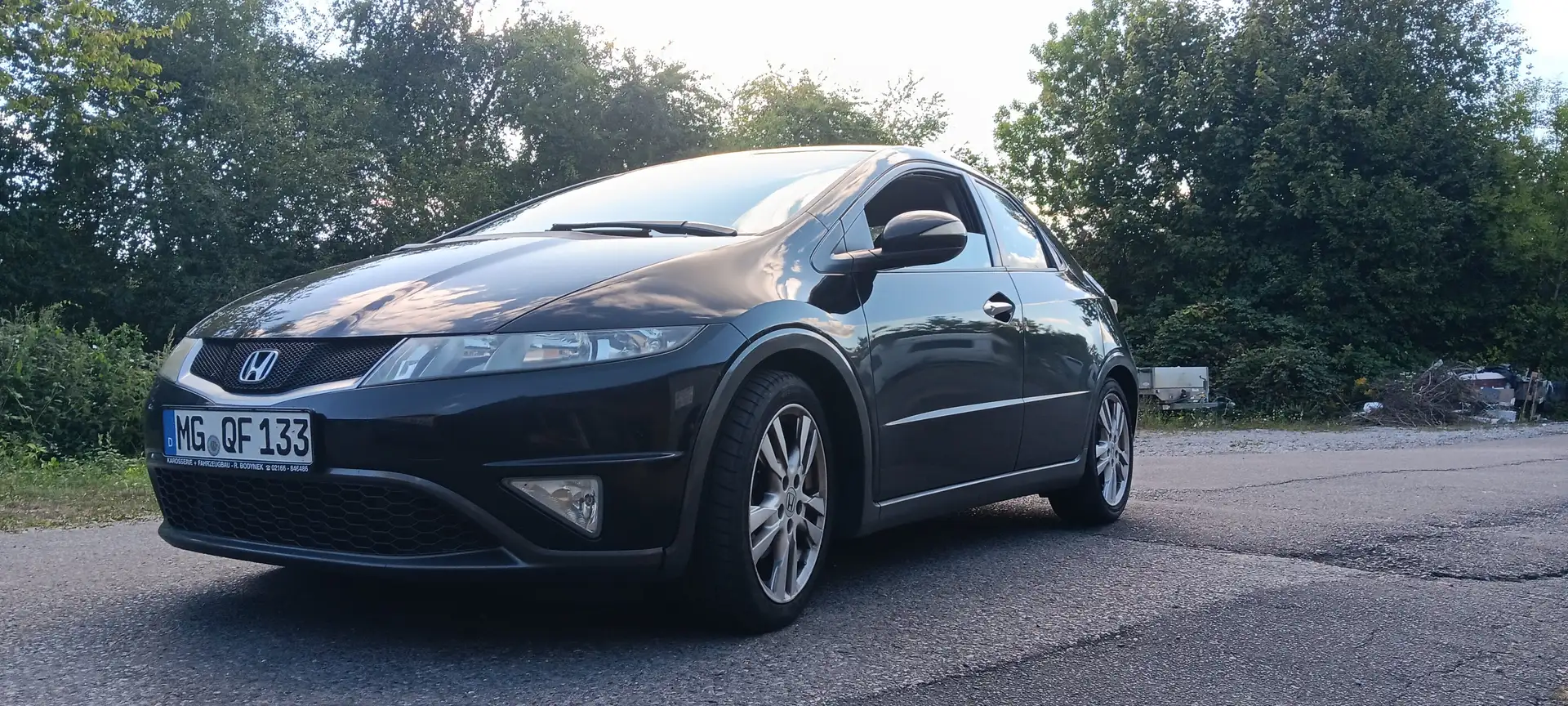 Honda Civic Honda civic 8 Schwarz - 2
