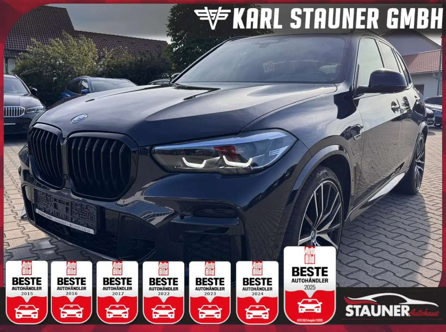 BMW X5 45 e M-Sport xDrive MEMORY LUFTFAHRWERK Schwarz - 1