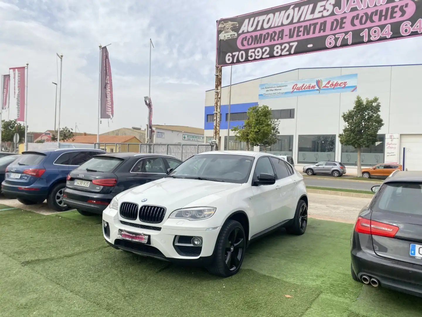 BMW X6 xDrive 30dA Weiß - 2