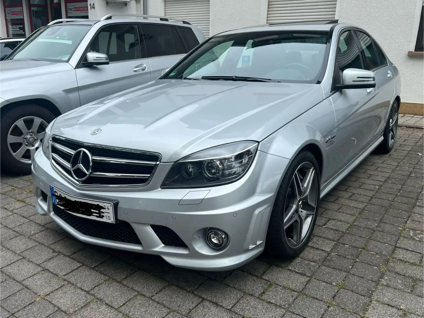 Mercedes-Benz C 63 AMG C63 AMG TRAUM! NUR 23TKM 1.HD Scheckheft MB Srebrny - 1