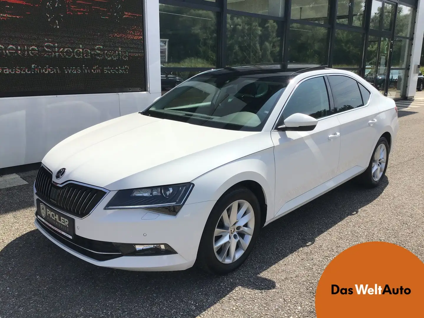 Skoda Superb Style TDI Weiß - 1