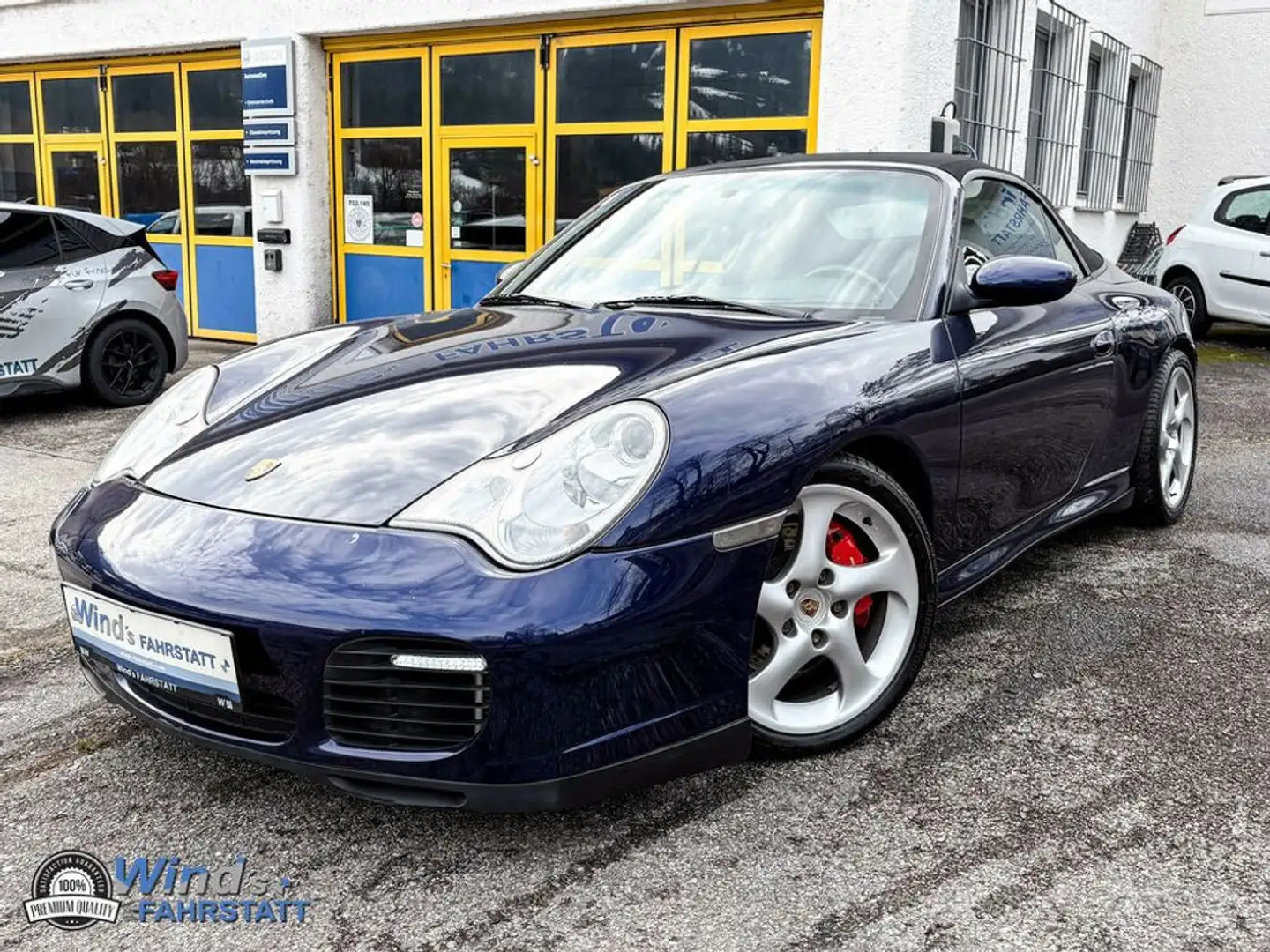 Porsche 911 Carrera 4 S Cabriolet Blau - 1