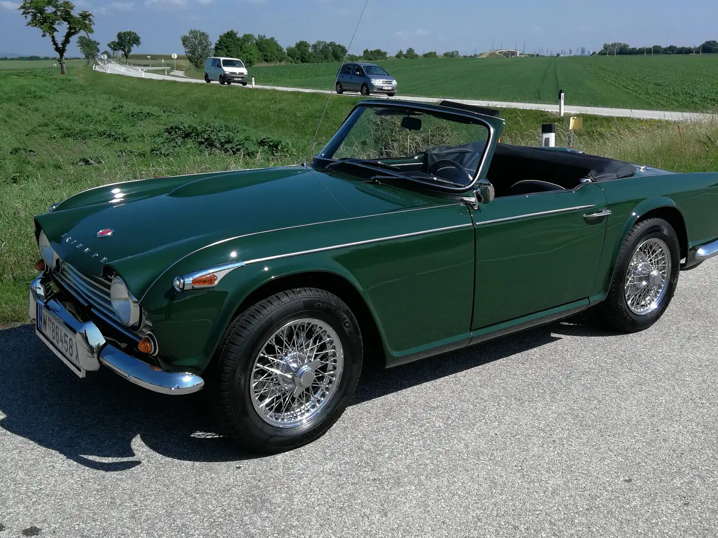 Triumph TR4 TRA4-IRS mit Overdrive Grün - 1