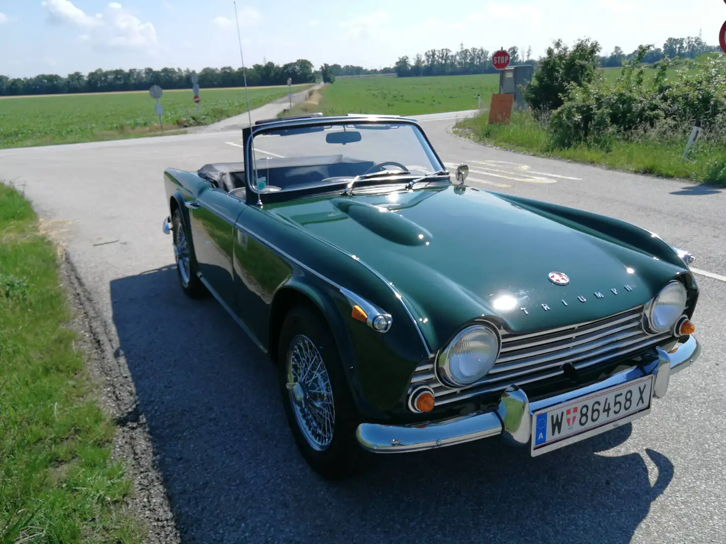 Triumph TR4 TRA4-IRS mit Overdrive Grün - 2