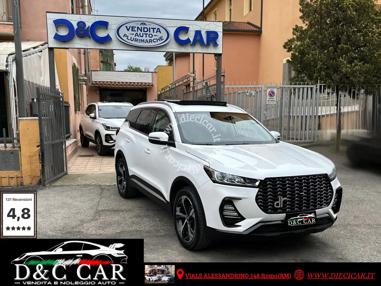 DR Automobiles DR6.0 dr 6.0 1.5 turbo Gpl 149cv cvt S3 NEW MODEL DAB Bianco - 1