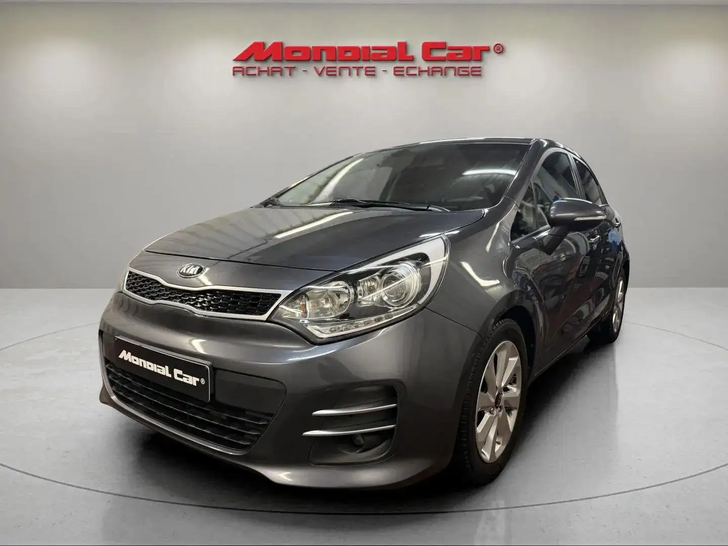 Kia Rio Rio 1.2i World Edition ISG*1er prop*Garantie 1 an* Gris - 1