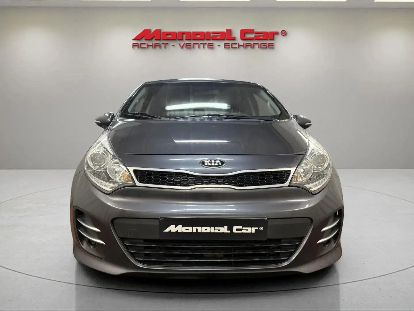 Kia Rio Rio 1.2i World Edition ISG*1er prop*Garantie 1 an* Gris - 2