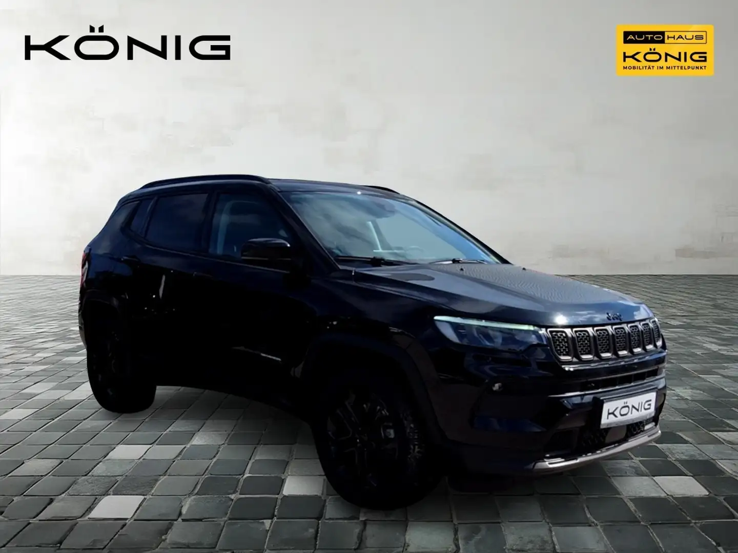 Jeep Compass PHEV+ Upland 4xe Carplay Klima Kamera Schwarz - 2