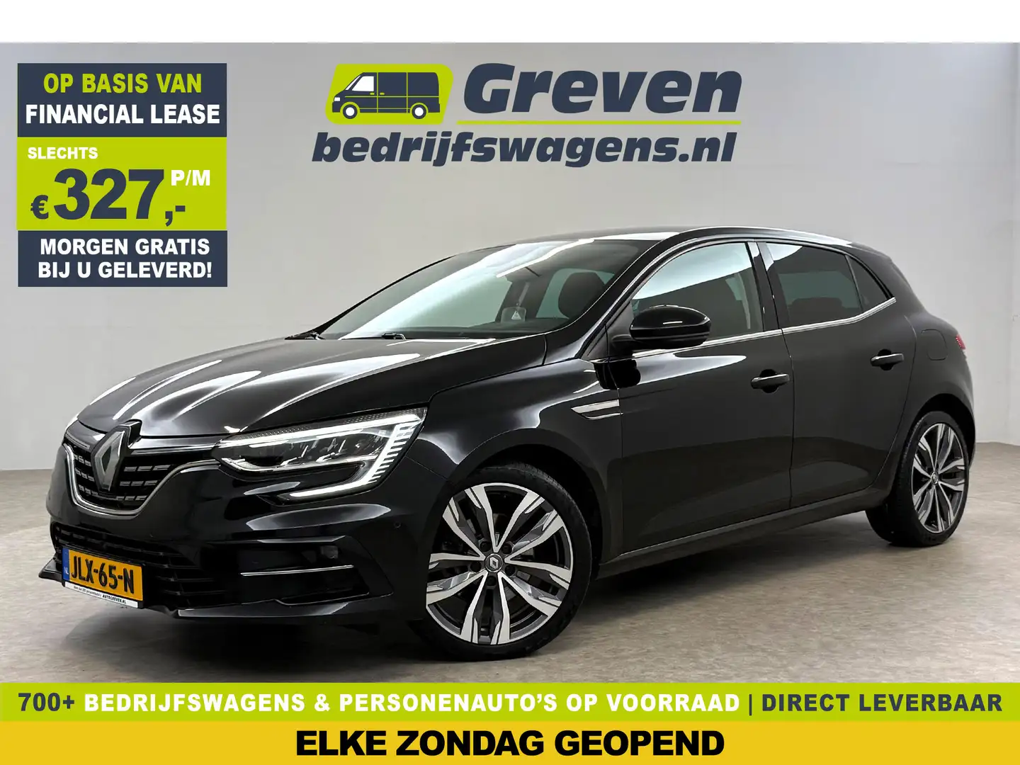 Renault Megane E-Tech 1.6 Plug-in Intens | Adap. Cruise | Virtual | Sfee Czarny - 1