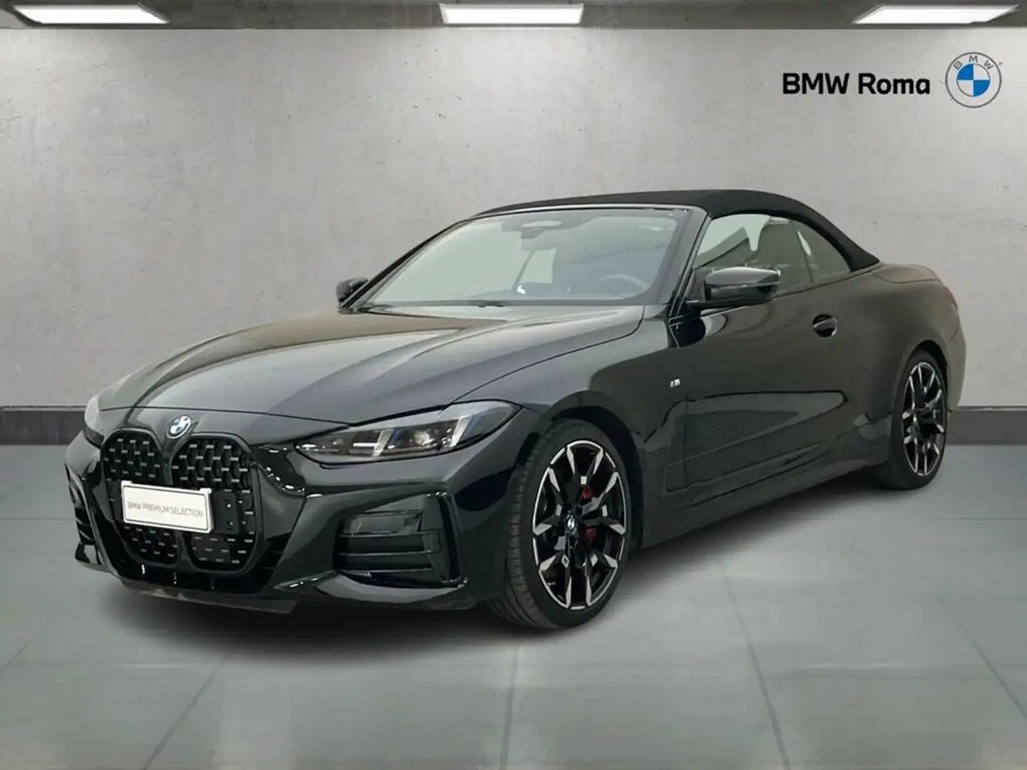 BMW 420 420d Cabrio mhev 48V MSport Pro auto Schwarz - 1