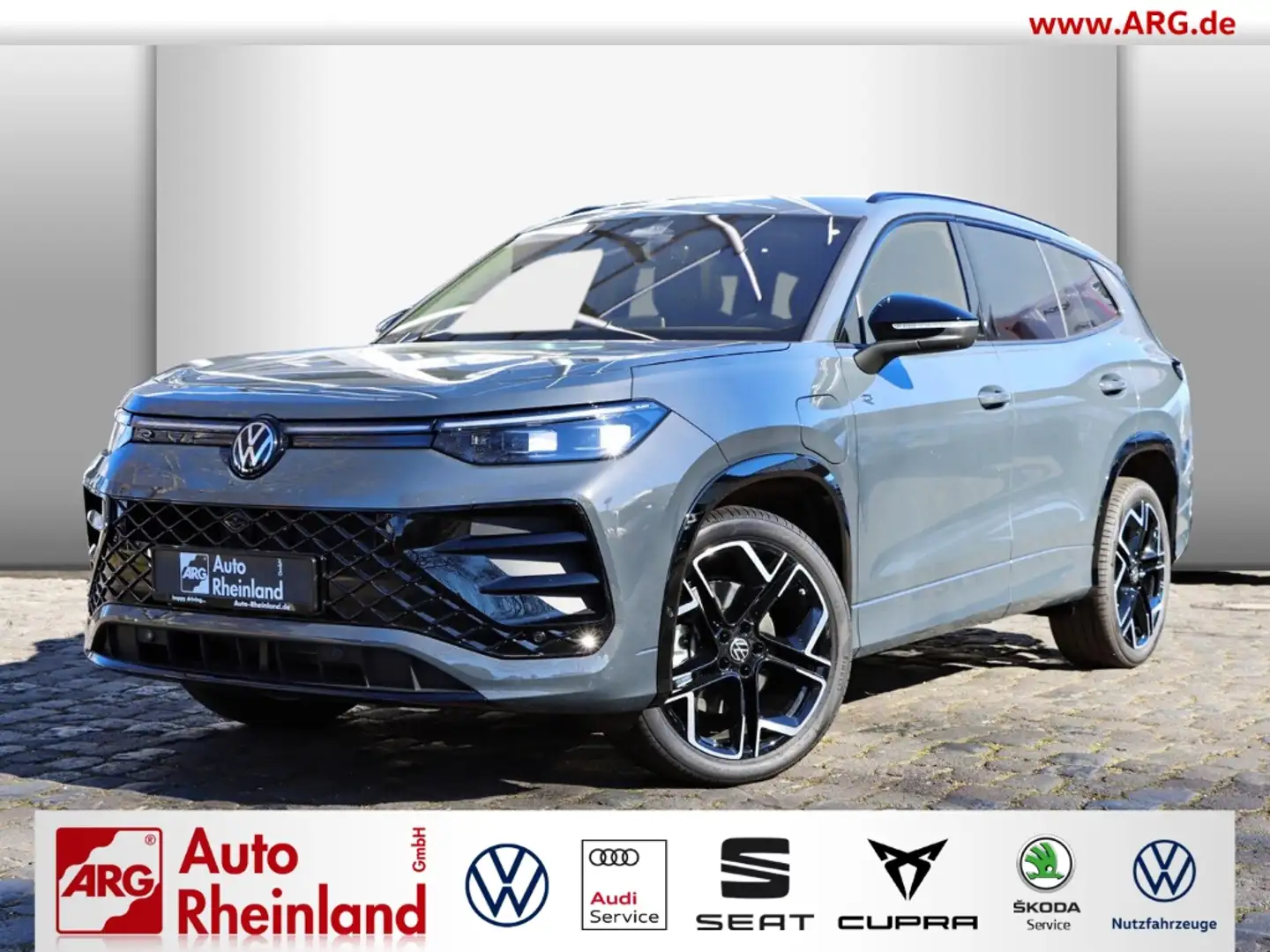 Volkswagen Tayron R-Line 1,5 l eHybrid DSG LEDER/PRO MAX/AHK/PANO/IQ Grau - 1