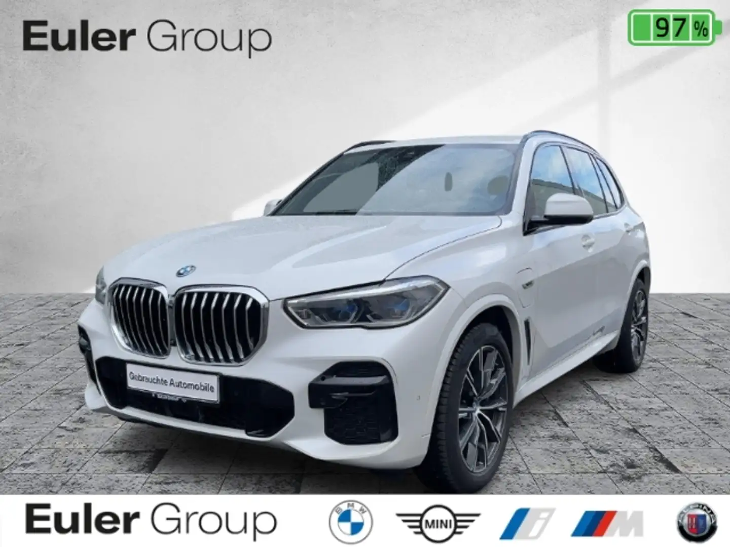 BMW X5 xDr45e M-Sport HUD Digitales Cockpit Memory Sitze Weiß - 1