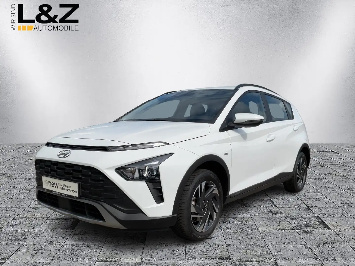 Hyundai BAYON Select 1.0 T-GDI Mild-Hybrid 2WD Blanc - 1