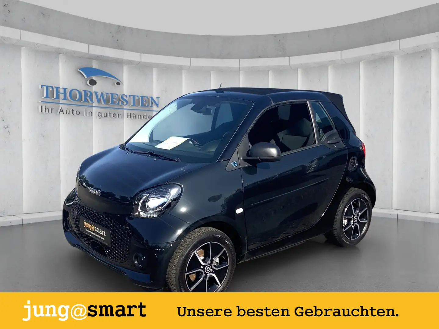 smart forTwo EQ Cabrio Schwarz - 1