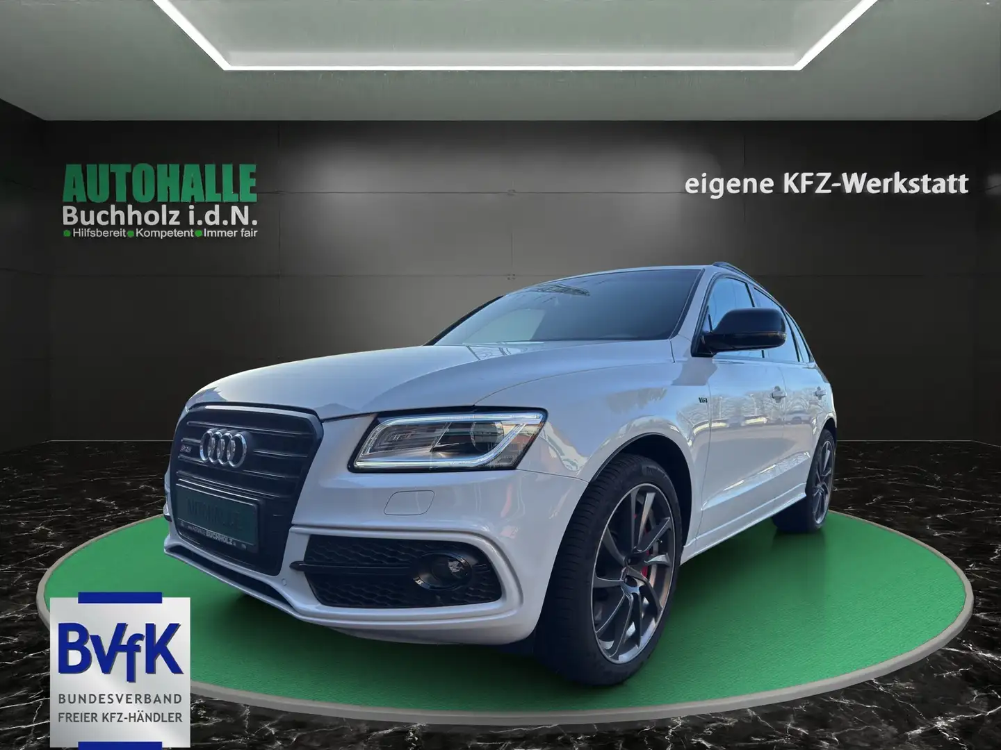Audi SQ5 3.0 TDI Quattro~ B&O~R-Kamera~LED~SHZ~ALU~XENON~DS Weiß - 1