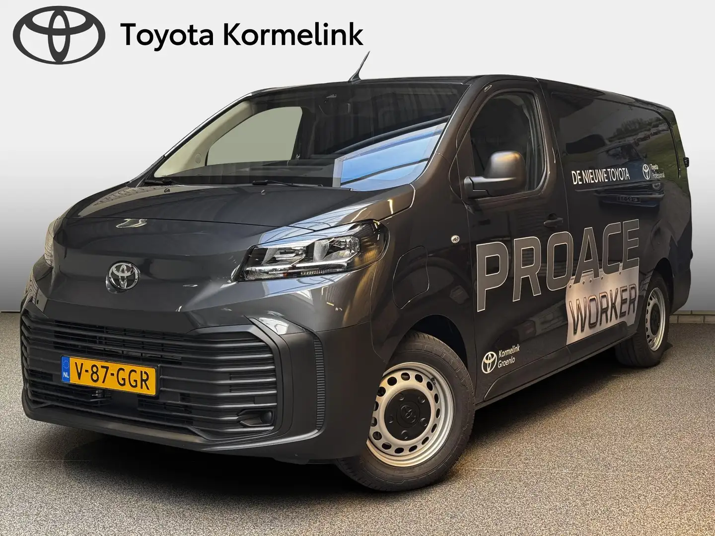 Toyota Proace Electric Worker Challenger Extra Range Long 75 kWh Grijs - 1