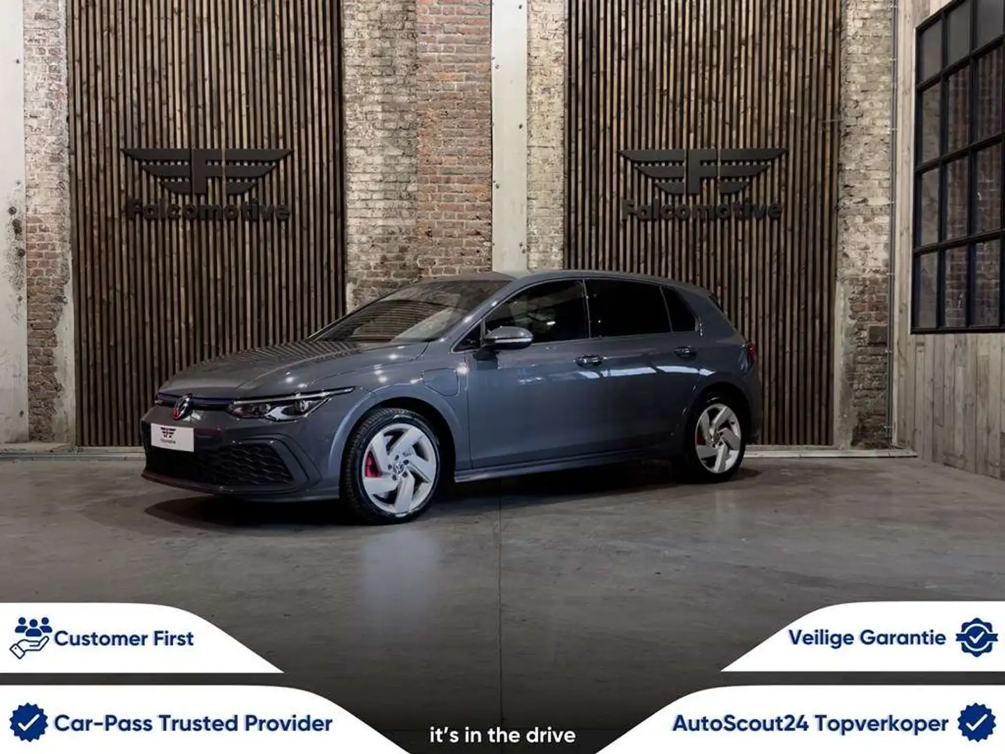 Volkswagen Golf GTE VIII*eHybrid*PHEV*DSG*NAVI*SPORTZETELS*LED* Grigio - 1