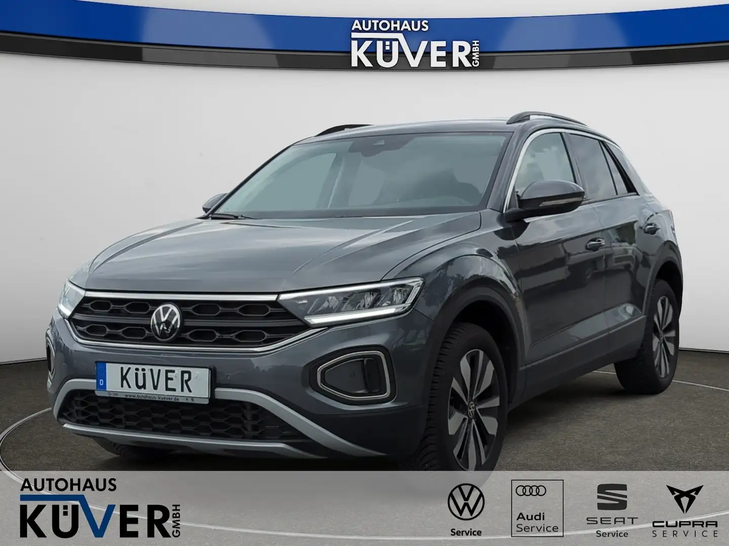 Volkswagen T-Roc Move 1,5 TSI DSG LED+ACC+Shzg.+AHK+17´´ Grau - 1