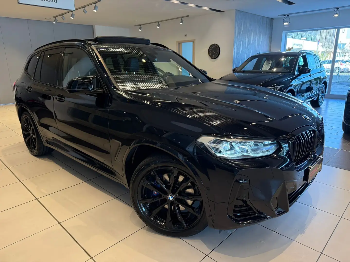BMW X3 M40d Msport mhev 48V auto TETTO, TELEC,LED AMBIENT Nero - 1