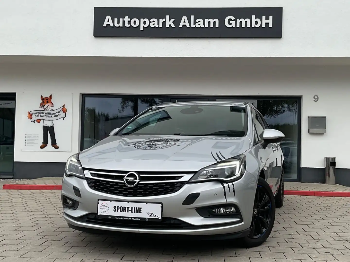 Opel Astra K Sports Tourer Edition ACC Navi PDC SHZ Grau - 1