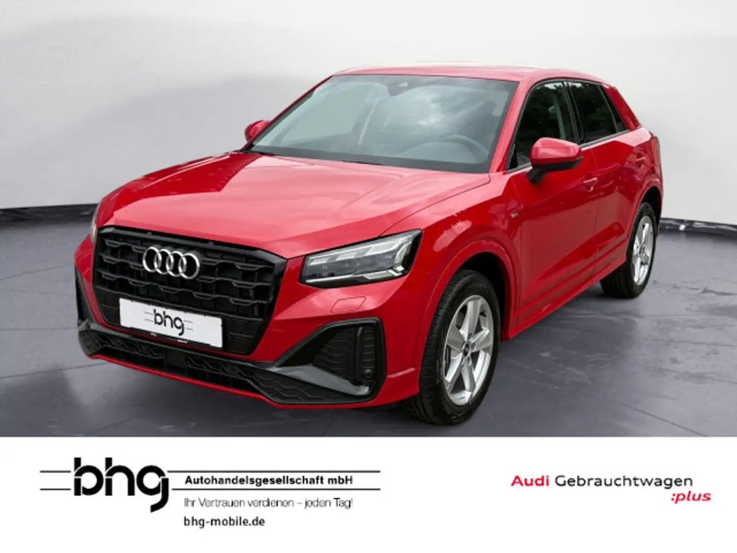 Audi Q2 35 TDI S tronic S line Klima Rot - 1