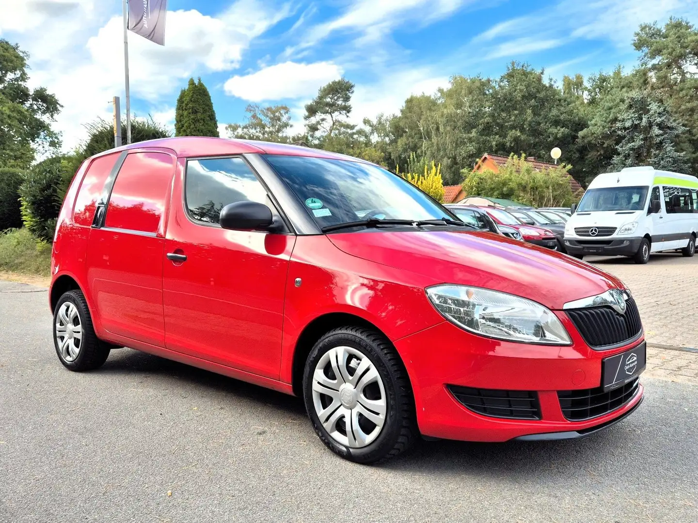 Skoda Roomster Praktik |HU-neu|SHG| Rot - 1