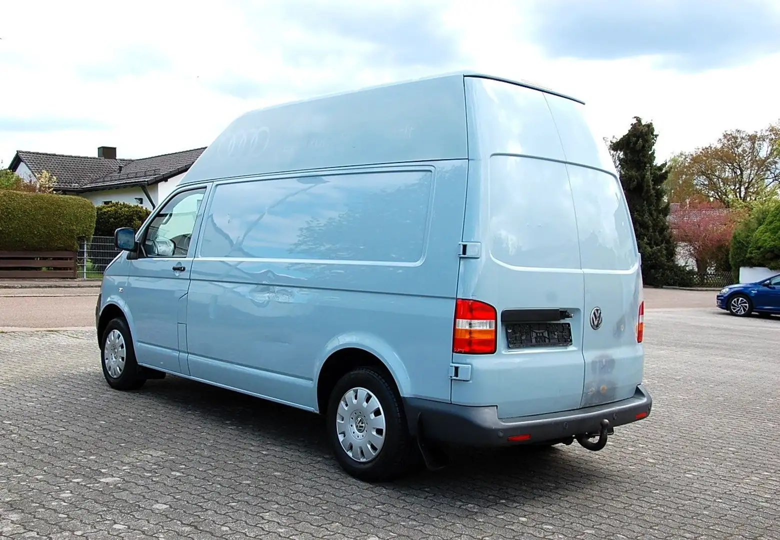 Volkswagen T5 Transporter T5 2.5 TDI  4motion lang + hoch Klima Grau - 2