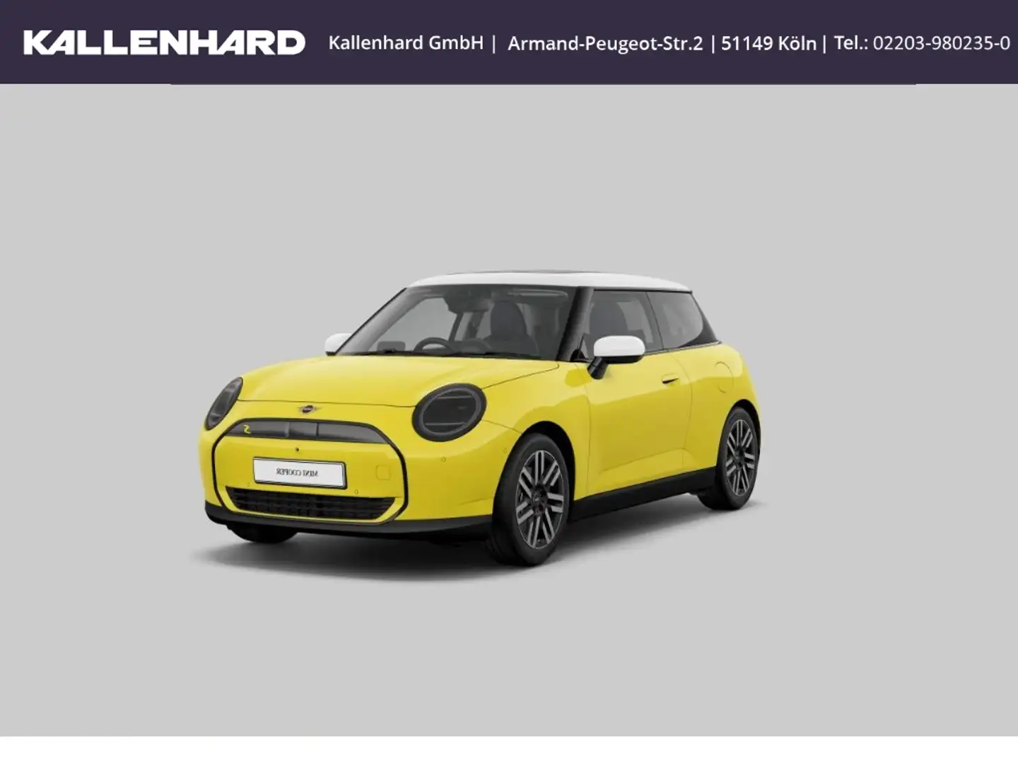 MINI Cooper SE Mini ClassicTrim+PAKET XL+HUD+H/K+PANO Gelb - 2