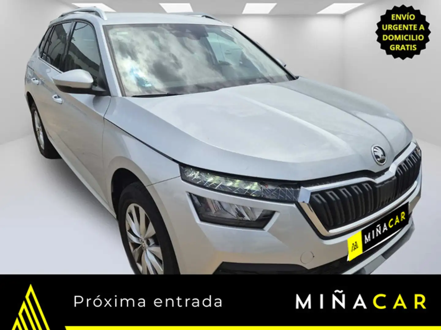 Skoda Kamiq 1.0 TSI Emotion 81kW DSG Plateado - 1