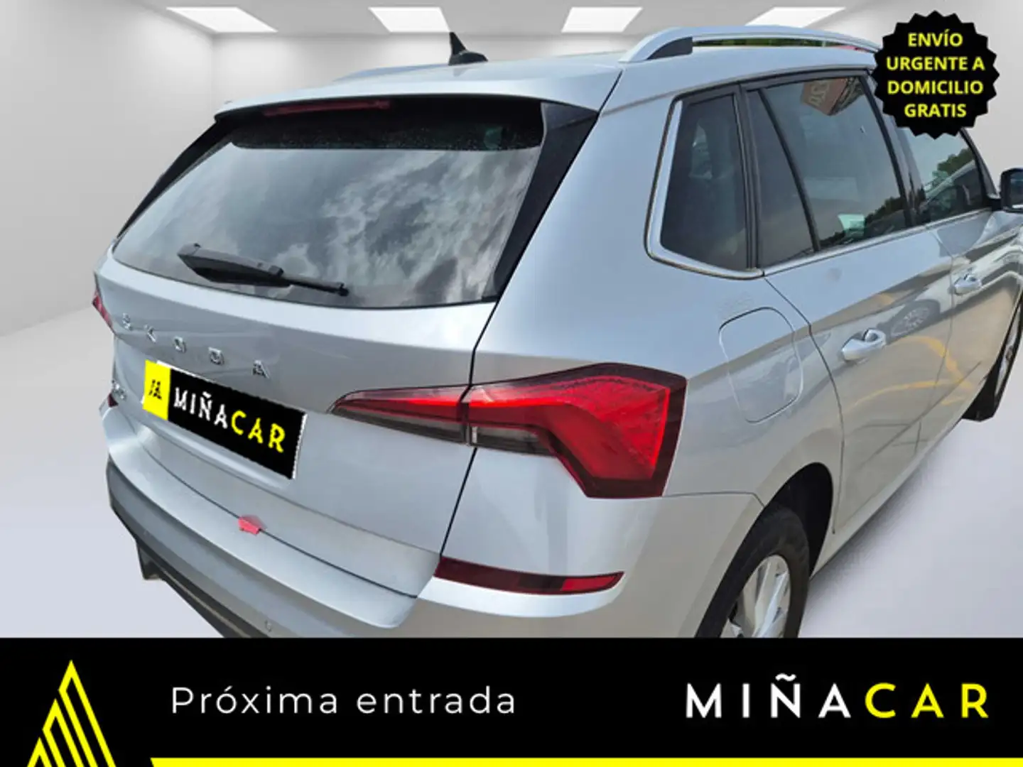Skoda Kamiq 1.0 TSI Emotion 81kW DSG Plateado - 2