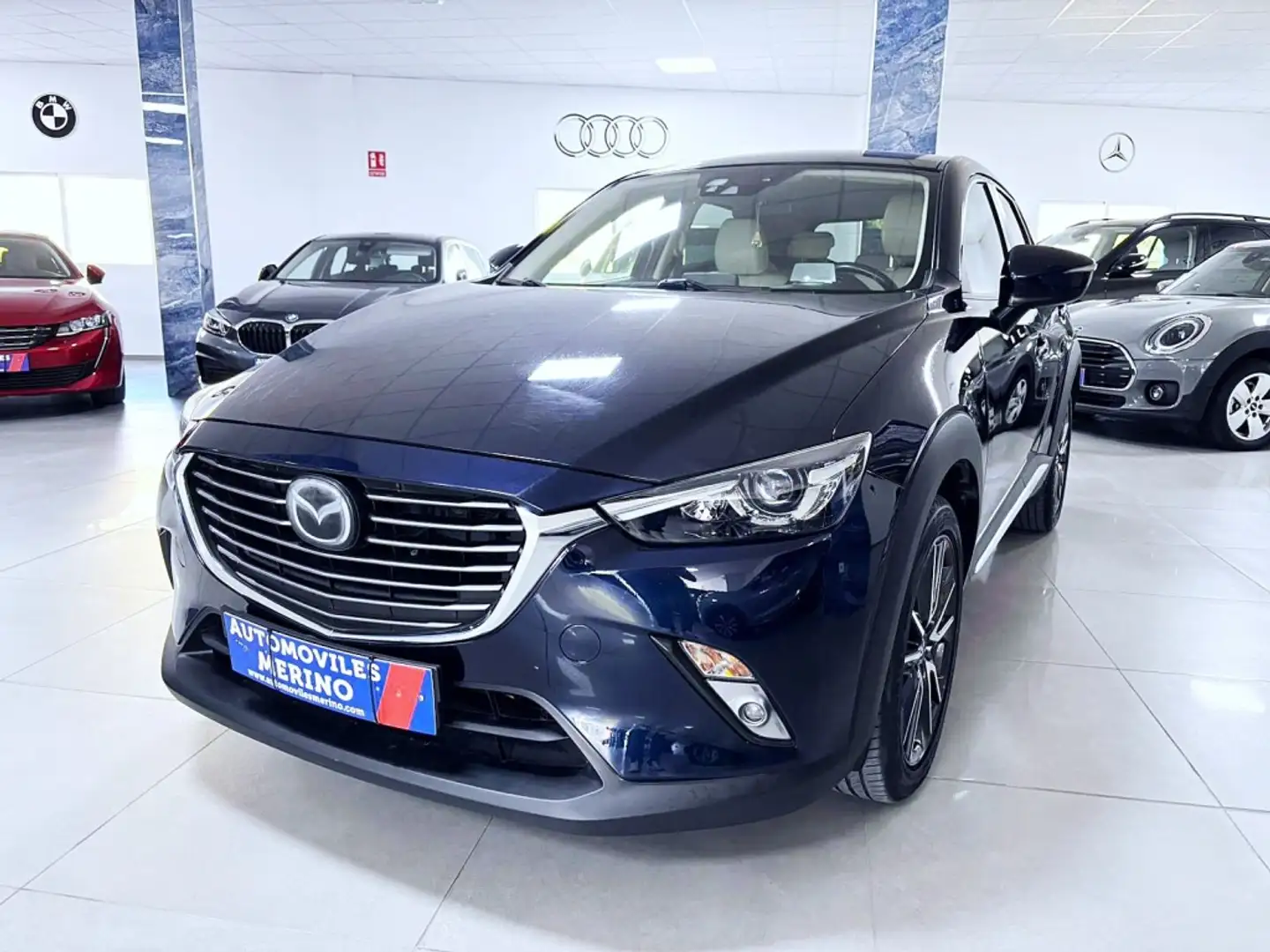Mazda CX-3 1.5D Luxury AWD Bleu - 1
