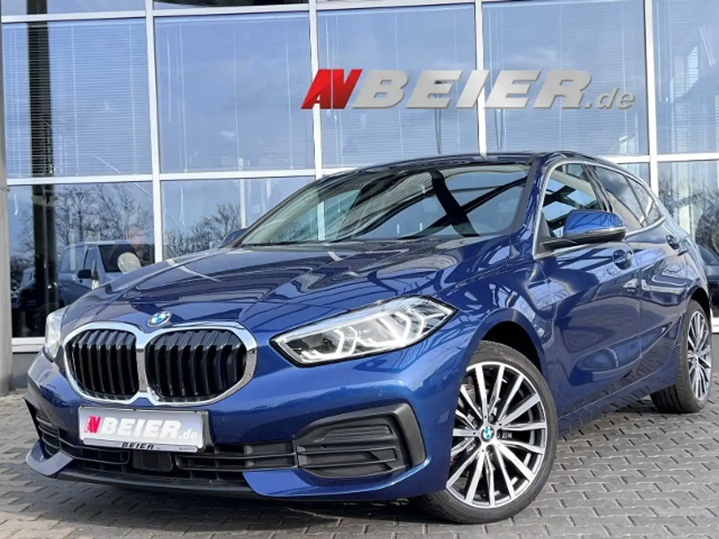 BMW 118 i Leder Braun ACC 18 Zoll LED Navi Panoramadach 1 Blu/Azzurro - 1