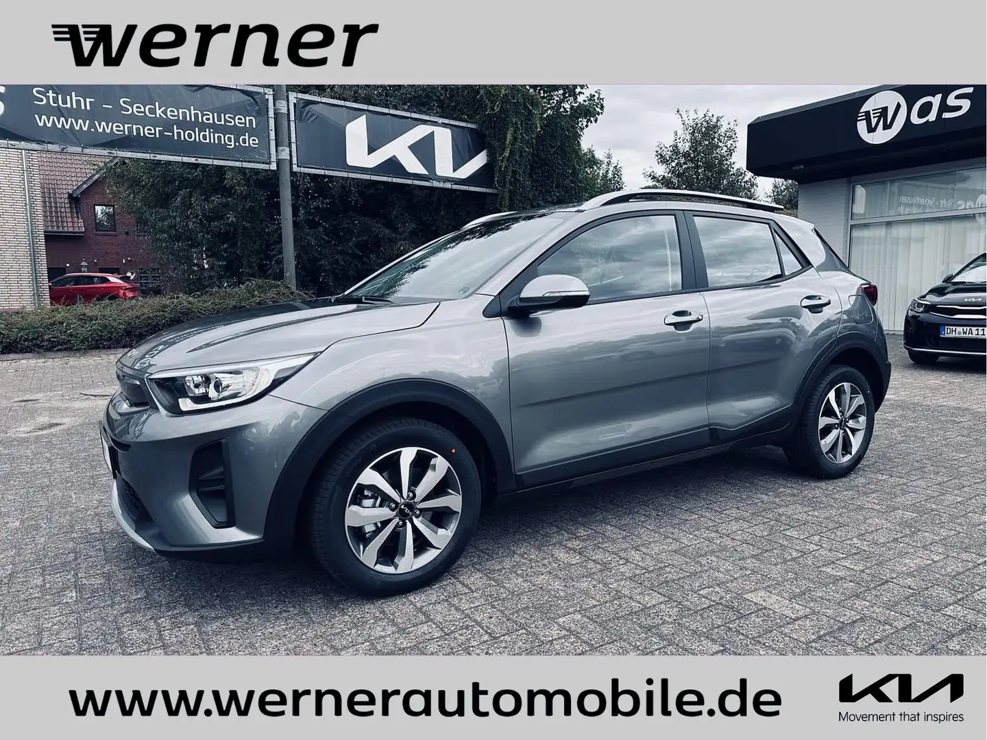 Kia Stonic 1.0 T-GDI Vision Navigation Grijs - 1