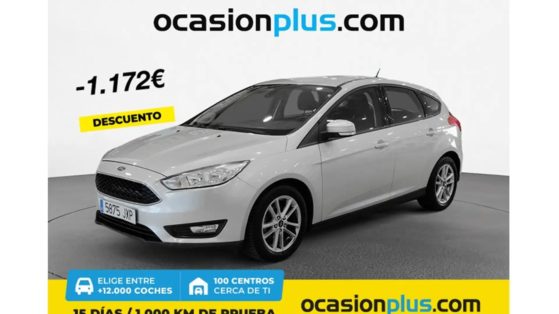 Ford Focus 1.6 TI-VCT Trend+ Powershift Argent - 1