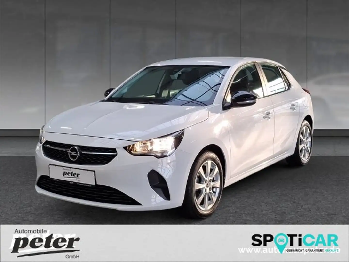 Opel Corsa Corsa F 1.2 Edition Klima Sitzheizung Blanc - 1