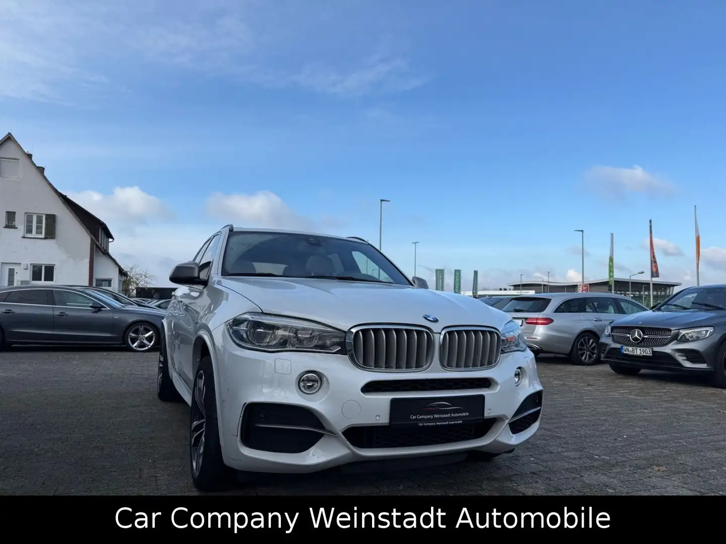 BMW X5 M50 d Weiß - 1