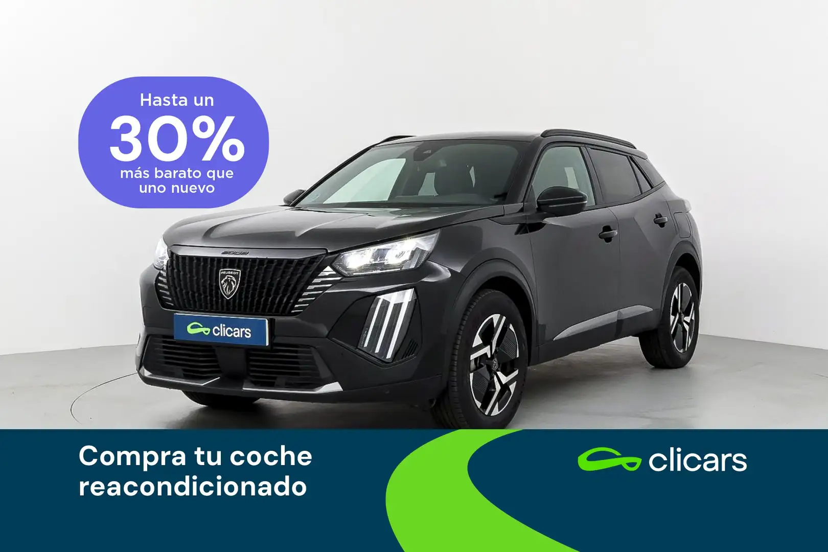 Peugeot 2008 1.2 PureTech S&S Allure 100 Negro - 1