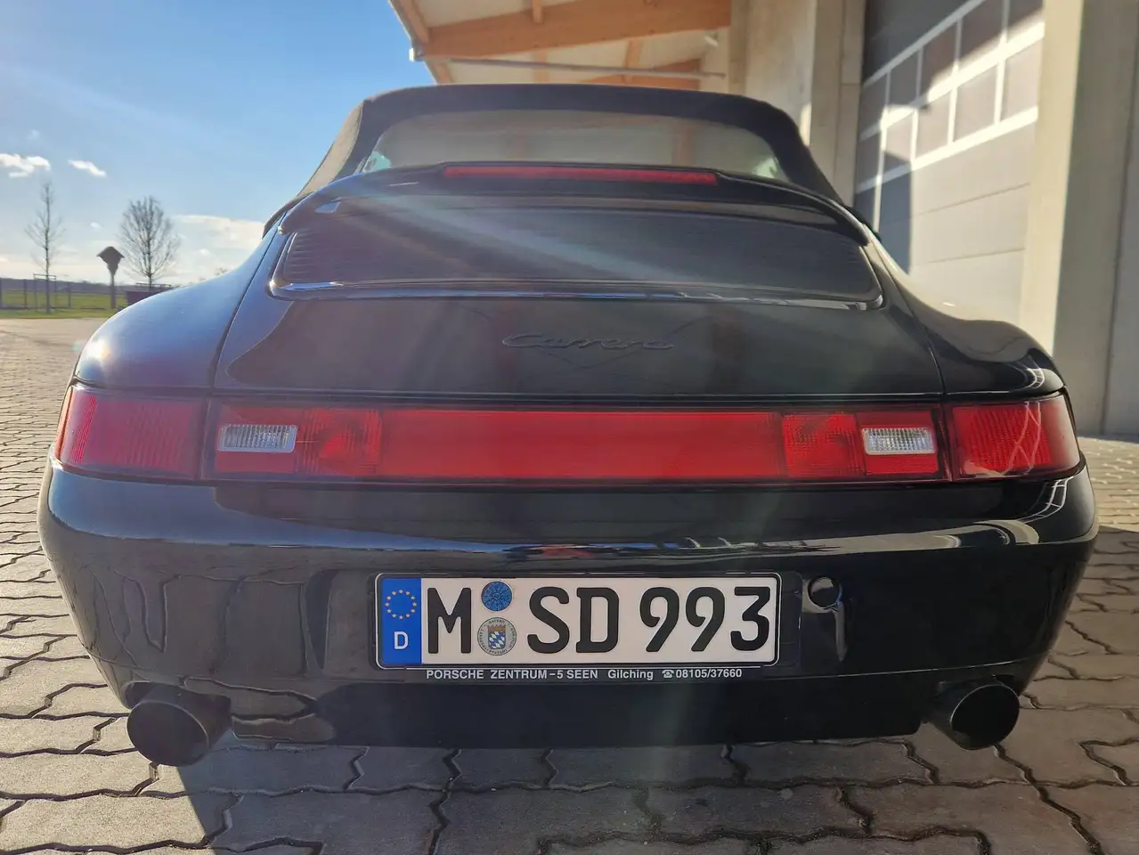 Porsche 993 911 Carrera Cabrio, foto 4