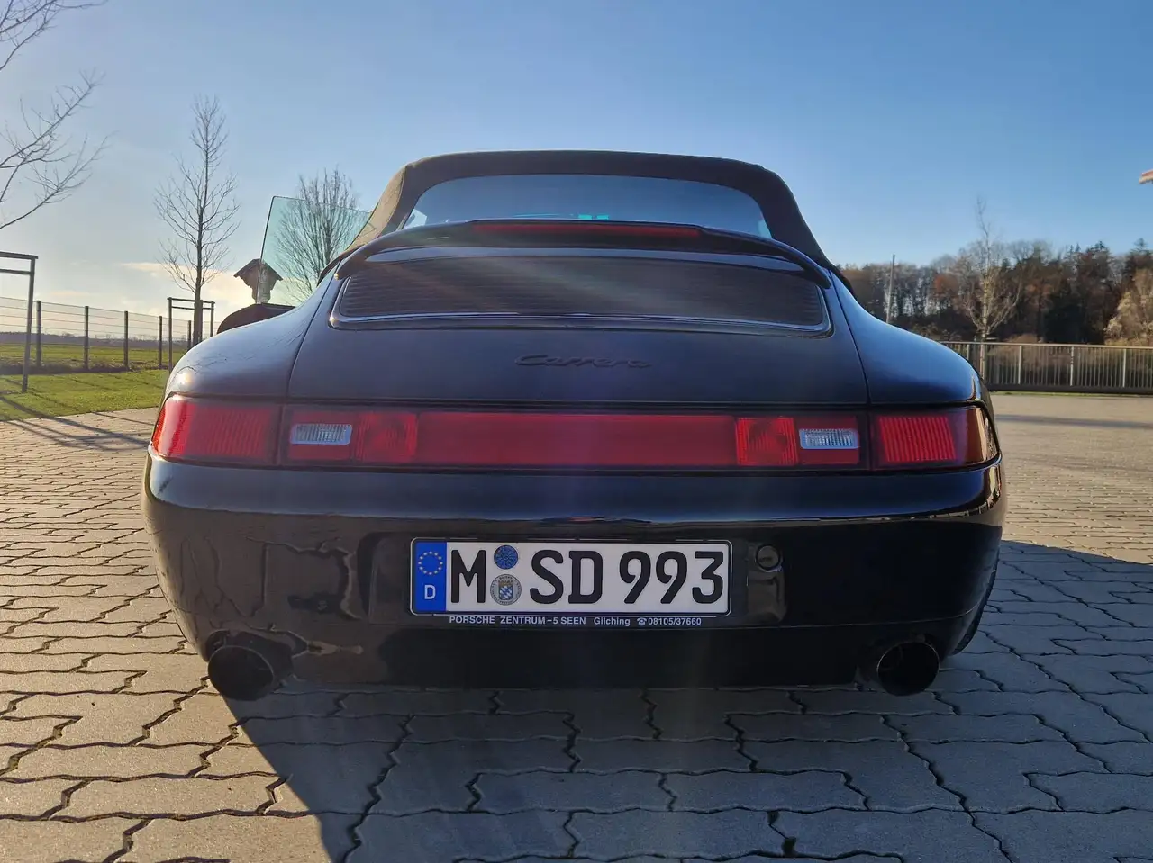 Porsche 993 911 Carrera Cabrio, foto 6