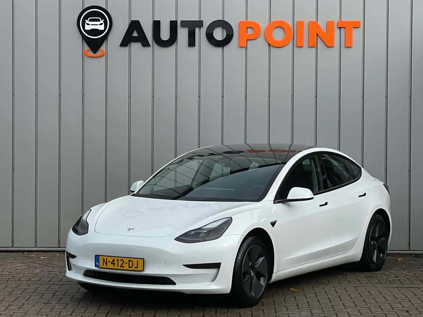 Tesla Model 3 Standard RWD Plus 60 kWh SOH 93%|NAP|AUTOPILOT|APP Blanc - 1